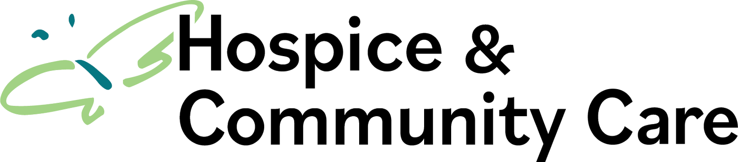 Hospice logo Hospice and Community Care logo